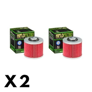 2 Pack Hiflo Oil Filter for Yamaha V-Star Custom XVS1100 1999-2013 - Picture 1 of 1