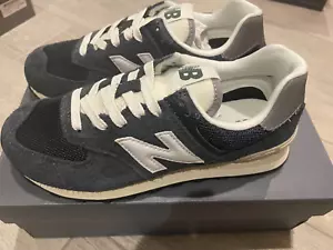 USMENS 6 - New Balance U574RH2 Nero Bianco - Foto 1 di 6