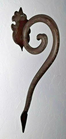 Iron Pull Handle  Sliding Barn Doors Gates & Furniture  Hand Forged Cover