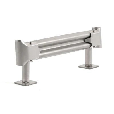 Metal Simulated Highway Guardrail for 1/18 1/24 TRX4M SCX24 RC Crawler Truck Car - Image 1 of 4