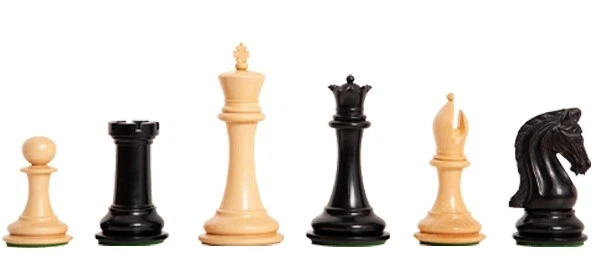 The Imperial Collector Luxury Chess Pieces - 4.4" King - Genuine Ebony - Image 1 of 1