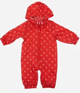 Nuova con etichette tuta ufficiale Liverpool FC LFC bambino pozzanghera 9-12M - rossa con Liverbirds - Foto 1 di 10