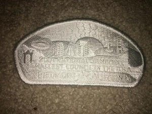 Patch Jamboree Nazionale Boy Scout Piemonte California Tipo 2 Consiglio JSP 2001 - Foto 1 di 1