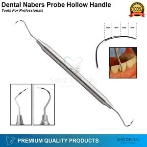 Nabers Periodontal Probe Stainless Steel Double end instrument CE - Picture 1 of 5