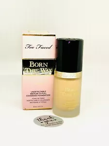 Too Faced BORN THIS WAY oil free Medium-to-Full Coverage Foundation 1 oz -SWAN- - Picture 1 of 4