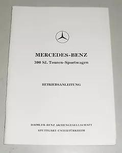 Istruzioni D'Uso Mercedes Benz 300 Sl R198 Roadster Uscita C (1959) - Foto 1 di 1