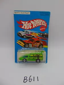 Spoiler Hot Wheels Vintage 1979 Sport Furgone Verde #9641 Hong Kong Made Mattel - Foto 1 di 13
