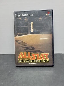 All Star Pro Wrestling PS2 Sony PlayStation 2 Video Game From Japan - Picture 1 of 9