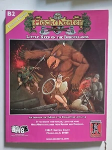 B2 Little Keep On The Borderland hackmaster RPG juego de rol kenzer Hack master - Imagen 1 de 8