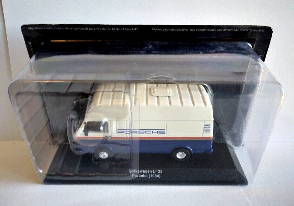 DIE CAST VOLKSWAGEN LT 35 PORSCHE (1984) VEICOLO ASSISTENZA RALLY - SCALA 1/43 - Immagine 1 di 1