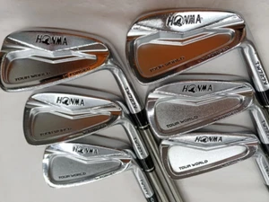 Honma TOURWORLD TW727V Iron Set 6pcs 5-10i Flex S Stiff VIZARD IB 85 - Picture 1 of 12