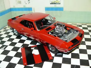 Chevrolet Holeshot Camaro 1969 1/18 (WR 87) (572CI soplado) rojo - Imagen 1 de 17
