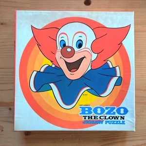 Vintage Bozo der Clown Puzzle 49 Teile 11 x 11 Larry Harmons American Pub - Bild 1 von 10