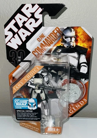 STAR WARS SAGA LEGENDS 30th ANNIVERSARY CLONE COMMANDER !!! Cover