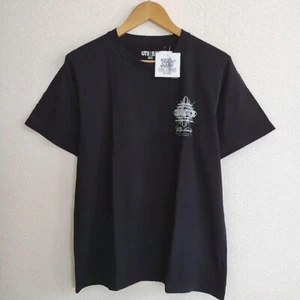 L(JPN) size Uniqlo Final Fantasy 35th Anniversary FF8 T-shirt Black from Japan - Picture 1 of 6