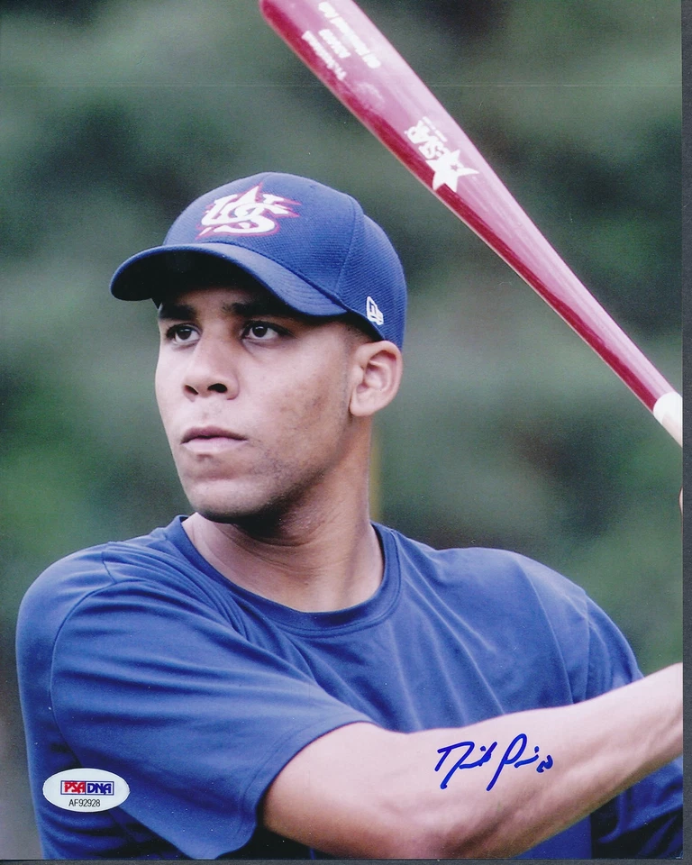 Foto autógrafa autografiada 8x10 firmada por David Price Team EE. UU. PSA/DNA AF92928 Foto 1 de 1