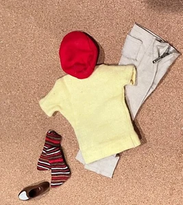 60’s Vintage Ken Outfit/Hose, Top, Cap, Schuhe / TOP - Bild 1 von 17