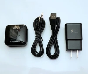 Rechargeable Bluetooth Receiver NFC Enabled Audio Adapter-Stream Music 3.5mm AUX - Picture 1 of 11