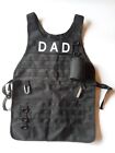 Caliber Gourmet Tactical BBQ Apron With Carabiner and Bottle Opener - Black -New
