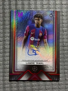Lamine Yamal Topps Museum UEFA RC Auto /25 - Bild 1 von 10