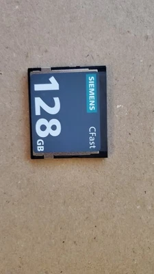 Siemens CFast memory card 128 GB for IPCs 6ES7648-2BF10-0XM1 - New Open Box - Image 1 of 3