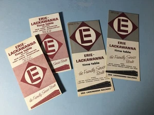 Erie-Lackawanna Public Time Table Lot 28.10.62 28.04.63 & 28.10.62 26.04.64 C-6 - Bild 1 von 7