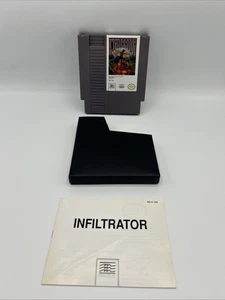 Infiltrator (Nintendo Entertainment System) - NES - Tested with Manual & Sleeve - Picture 1 of 4