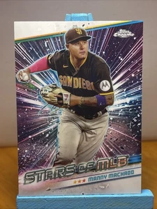 ⚾️ 2024 Topps Series 2 Manny Machado Stars of MLB CHROME #CSMLB-44 Padres ⚾️ - Picture 1 of 11