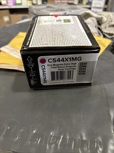Genuine Lexmark C540H2MG High Capacity Magenta Toner Cartridge - Picture 1 of 1