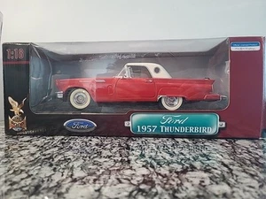 Ford Thunderbird 1957 rojo caramelo Yat Ming Road Signature edición de lujo 1:18 - Imagen 1 de 17