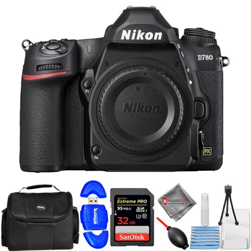 Nikon D780 24.5MP Digital SLR Camera - Black (Body Only)