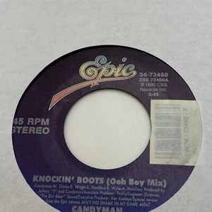 Candyman – Knockin' Boots / Keep on Watcha Doin' - Epic 45 rpm 1990 - VG  - Bild 1 von 2