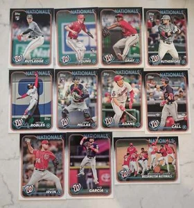 2024 Topps Series 2 Team Set Washington Nationals - Bild 1 von 1