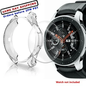 Anti-Strike Screen Protector + Case Cover for Samsung Galaxy Watch 46mm SM-R800N - Picture 1 of 4
