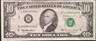 UNITED STATES 10 Dollars A UNC B New York P 499 1995 USA Federal Reserve AMERICA