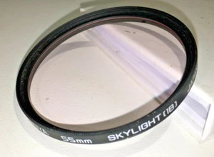 Hoya 55mm Skylight 1B Filter, made in Japan, good condition - Picture 1 of 3