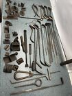 60 Vintage Sand Moulding Casting Foundry Iron & Brass Old Tools Blacksmith Smelt