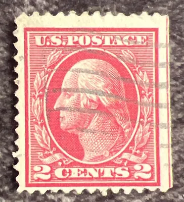 1919 2 Cent Red George Washington President U.S. POSTAGE STAMP - Image 1 of 2