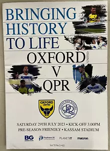 Oxford United v Q.P.R. - Pre Season Friendly - Played 29/07/2023 - For Charity - Picture 1 of 1