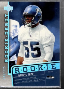 A1866- 2006 Upper Deck Rookie Debut Holofoil #183 Darryl Tapp /325 - NM-MT - Picture 1 of 2