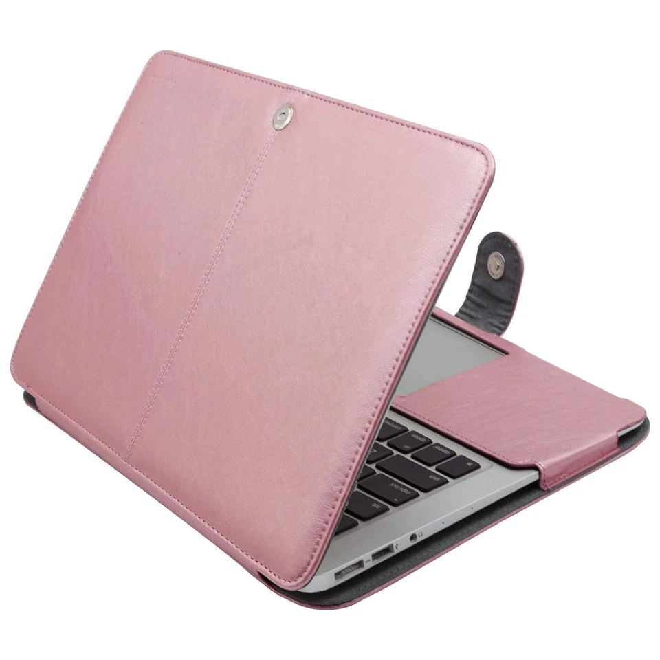 Capa bolsa de couro retina para laptop MacBook Pro Air 11 13 15 15.6 16 - Imagem 1 de 1