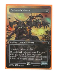 DARKSTEEL COLOSSUS FOIL Promo BORDERLESS NM English Magic MTG 2024 #001 - Bild 1 von 1