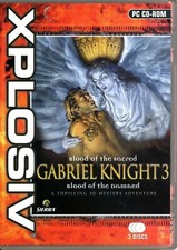 GABRIEL KNIGHT 3 - Brand New in DVD Box - PC Mystery Adventure
