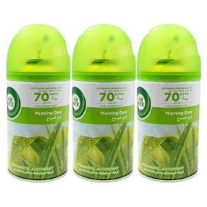 3x Air Wick Lufterfrischer Nachfüller Freshmatic Max Morgentau 250ml - Bild 1 von 1