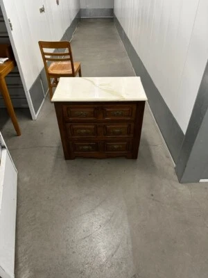 Antique dresser handmade 1870s Kentucky hardwood excellent condition marble top - Image 1 of 4