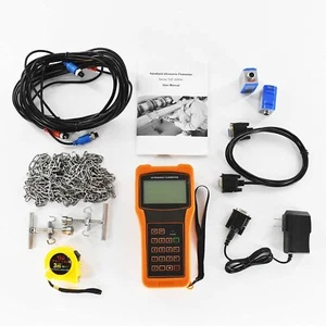 Medidor de flujo de líquido ultrasónico medidor de flujo DN25 ~ 100 mm 0,59-3,93 pulgadas TS-2 transductor - Imagen 1 de 12