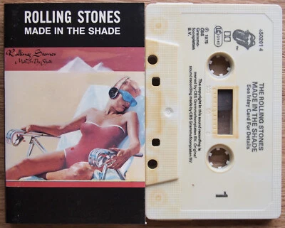 ROLLING STONES - MADE IN THE SHADE (4502014) 1980s EUROPE CASSETTE COMPILATION - Image 1 of 3