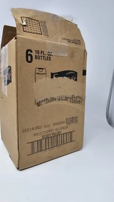 4 PK SUAVE ESSENTIALS WILD CHERRY BLOSSOM HYDRATING BODY WASH 18 OZ - Image 1 of 4