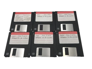 DOS Software Lotus DBMS Approach 3.0 6 Disk Set Vintage Floppy Disk Software - Picture 1 of 1