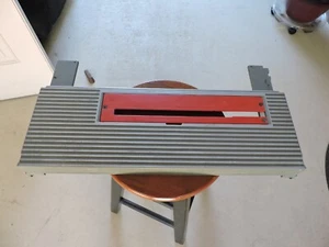 RYOBI BT3000/BT3100 MAIN TABLE w/ RE-PAINTED THROAT PLATE - Picture 1 of 5